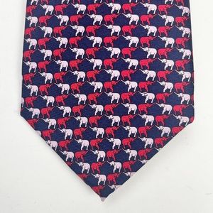 MARKS & SPENCER Elephant Silk Tie